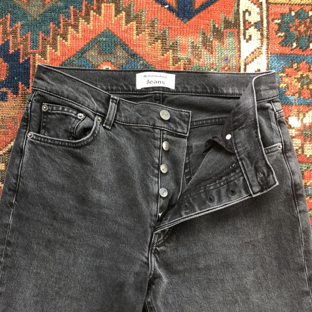 Reformation Serena High Skinny Jeans in Erie size 28